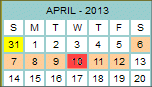 Wed. April 10, 2013