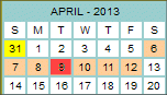Tue. April 9, 2013