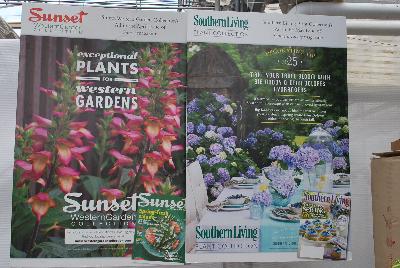 Seen @ Spring Trials 2016.: From the Sunset Western Garden Collection® and the Southern Living Plant Collection®, promotional programs and content to extend sales of these plant collections.   SunsetWesternGardenCollection.com and SouthernLivingPlants.com