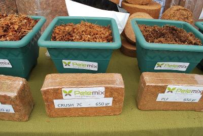 Pelemix: Products & Components from Pelemix California Spring Trials, 2014 @ Windmill Nursery.  Professionals in COIR Substrates.  Pelemix.com