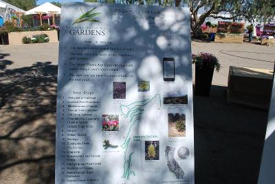 As seen @ the Ventura Botanical Garden, Spring Trials 2014: Welcome to Ventura (CA) Botanical Gardens, Spring Trials 2014.  Featuring an overview of the trails and technology under developmet to guide visitors through the gardens.