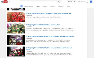 The SpringTrials.org Channel: Videos @ YouTube